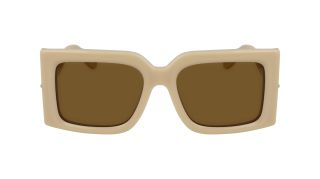 Óculos de sol SALVATORE FERRAGAMO SF2032S Beige Retangular - 2