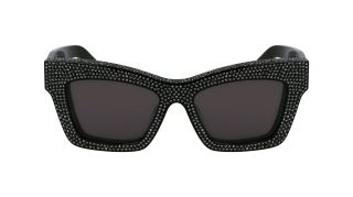 Óculos de sol SALVATORE FERRAGAMO SF2045SR Preto Retangular - 2