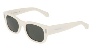 Óculos de sol SALVATORE FERRAGAMO SF2064SE Branco Retangular - 1