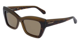 Óculos de sol SALVATORE FERRAGAMO SF2065S Azul Borboleta - 1