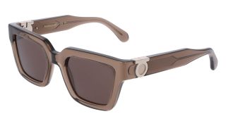 Óculos de sol SALVATORE FERRAGAMO SF2066S Transparente Quadrada - 1