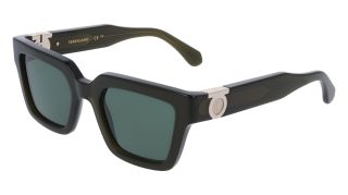 Óculos de sol SALVATORE FERRAGAMO SF2066S Transparente Quadrada - 1