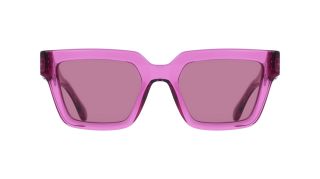 Óculos de sol SALVATORE FERRAGAMO SF2066S Transparente Quadrada - 2