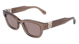 Óculos de sol SALVATORE FERRAGAMO SF2067S Transparente Retangular - 1