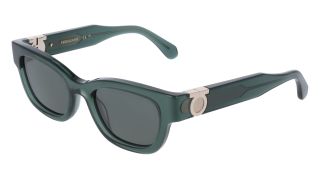 Óculos de sol SALVATORE FERRAGAMO SF2067S Transparente Retangular - 1
