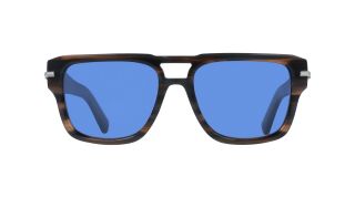 Óculos de sol SALVATORE FERRAGAMO SF2070S Castanho Retangular - 2