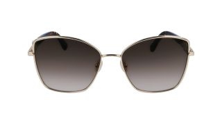 Óculos de sol SALVATORE FERRAGAMO SF312SR Dourados Quadrada - 2