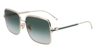Óculos de sol SALVATORE FERRAGAMO SF317S Dourados Retangular - 1