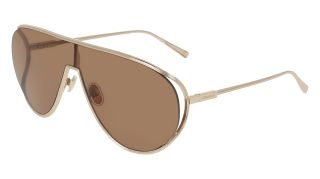 Óculos de sol SALVATORE FERRAGAMO SF323S Dourados Aviador - 1