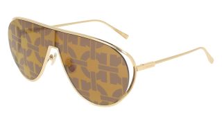 Óculos de sol SALVATORE FERRAGAMO SF323SG Dourados Aviador - 1