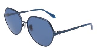 Óculos de sol SALVATORE FERRAGAMO SF325S Azul Quadrada - 1