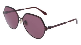 Óculos de sol SALVATORE FERRAGAMO SF325S Grená Quadrada - 1