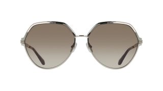 Óculos de sol SALVATORE FERRAGAMO SF325S Dourados Quadrada - 2