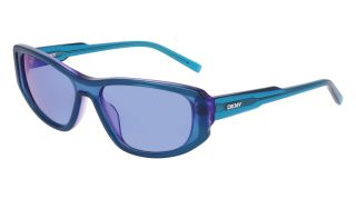 Óculos de sol DKNY DK553S Azul Ovalada - 1