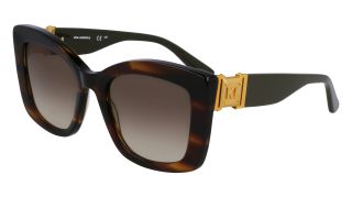 Óculos de sol Karl Lagerfeld KL6139S Castanho Retangular - 1