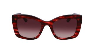 Óculos de sol Karl Lagerfeld KL6139S Vermelho Retangular - 2