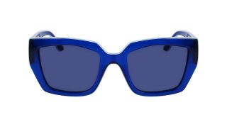 Óculos de sol Karl Lagerfeld KL6143S Azul Retangular - 2