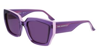 Óculos de sol Karl Lagerfeld KL6143S Lilás Retangular - 1