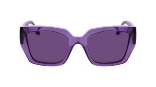 Óculos de sol Karl Lagerfeld KL6143S Lilás Retangular - 2