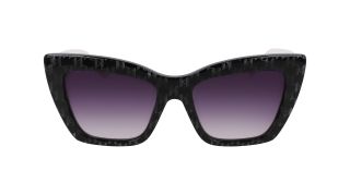 Óculos de sol Karl Lagerfeld KL6158S Preto Borboleta - 2
