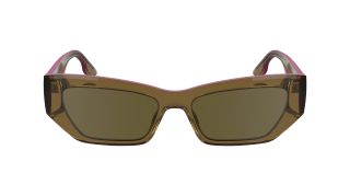 Óculos de sol Karl Lagerfeld KL6160S Castanho Retangular - 2