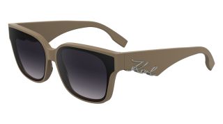 Óculos de sol Karl Lagerfeld KL6161S Beige Retangular - 1