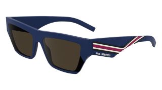 Óculos de sol Karl Lagerfeld KL6163S Azul Retangular - 1