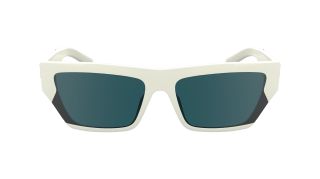 Óculos de sol Karl Lagerfeld KL6163S Branco Retangular - 2