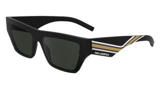 Óculos de sol Karl Lagerfeld KL6163S Preto Retangular - 1