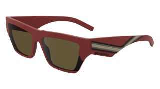Óculos de sol Karl Lagerfeld KL6163S Vermelho Retangular - 1