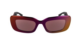 Óculos de sol Karl Lagerfeld KL6164S Grená Retangular - 2