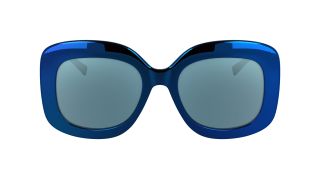 Óculos de sol Karl Lagerfeld KL6165S Azul Retangular - 2