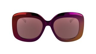 Óculos de sol Karl Lagerfeld KL6165S Grená Retangular - 2
