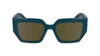 Óculos de sol Karl Lagerfeld KL6166S Azul Retangular - 2