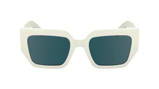 Óculos de sol Karl Lagerfeld KL6166S Branco Retangular - 2