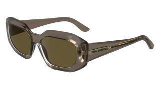 Óculos de sol Karl Lagerfeld KL6167S Beige Retangular - 1