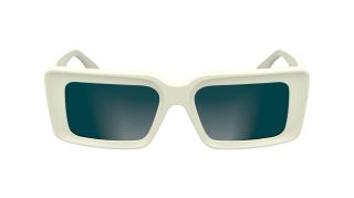 Óculos de sol Karl Lagerfeld KL6180S Branco Retangular - 2