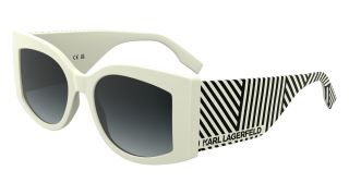 Óculos de sol Karl Lagerfeld KL6183S Branco Retangular - 1
