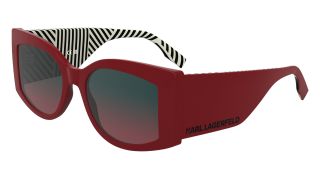 Óculos de sol Karl Lagerfeld KL6183S Vermelho Retangular - 1