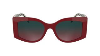 Óculos de sol Karl Lagerfeld KL6183S Vermelho Retangular - 2