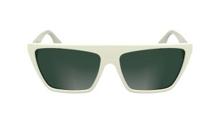 Óculos de sol Karl Lagerfeld KL6186S Branco Retangular - 2