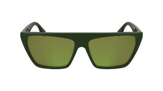 Óculos de sol Karl Lagerfeld KL6186S Verde Retangular - 2