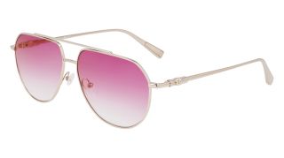 Óculos de sol Longchamp LO174S Dourados Aviador - 1