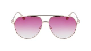 Óculos de sol Longchamp LO174S Dourados Aviador - 2