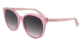 Óculos de sol Longchamp LO752S Rosa/Vermelho-Púrpura Redonda - 1
