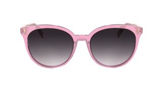 Óculos de sol Longchamp LO752S Rosa/Vermelho-Púrpura Redonda - 2