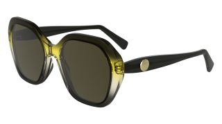 Óculos de sol Longchamp LO759S Transparente Retangular - 1