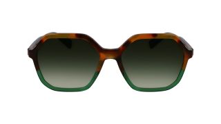 Óculos de sol Longchamp LO760S Castanho Retangular - 2