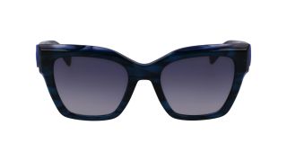 Óculos de sol Longchamp LO762S Azul Retangular - 2