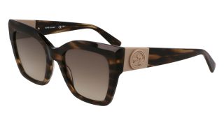 Óculos de sol Longchamp LO762S Verde Retangular - 1